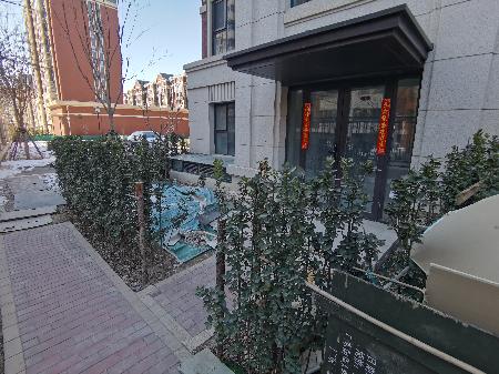 天津静海区中南君悦府小区一楼门口规划问题